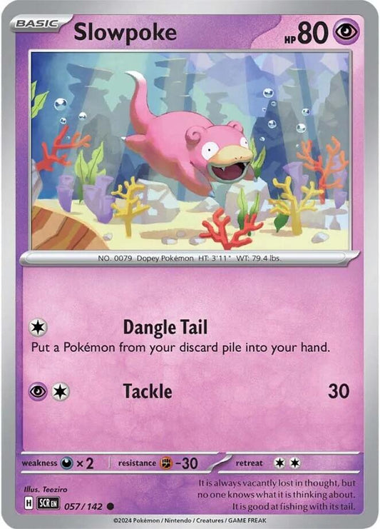 Slowpoke 057/142 (SV07: Stellar Crown) 