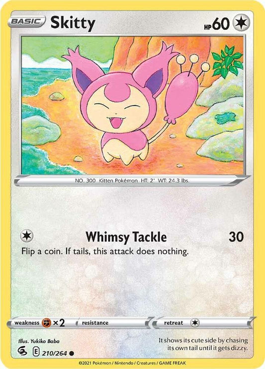 Skitty 210/264 (SWSH08: Fusion Strike) 