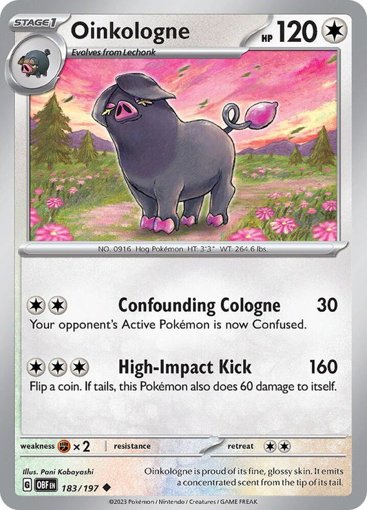 Oinkologne 183/197 (SV03: Obsidian Flames) 