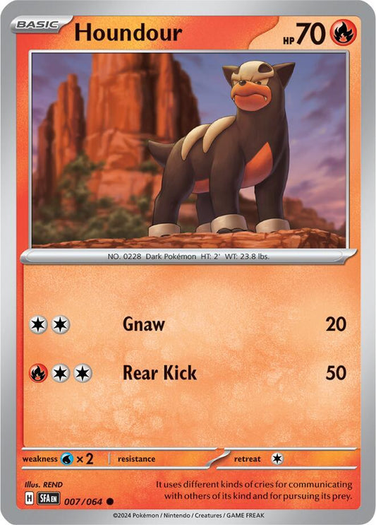 Houndour 007/064 (SV: Shrouded Fable) 