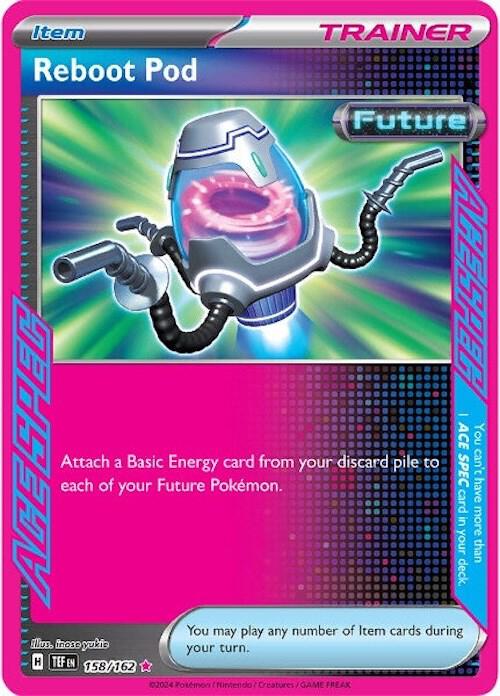 Reboot Pod 158/162 (SV05: Temporal Forces)  - Holofoil