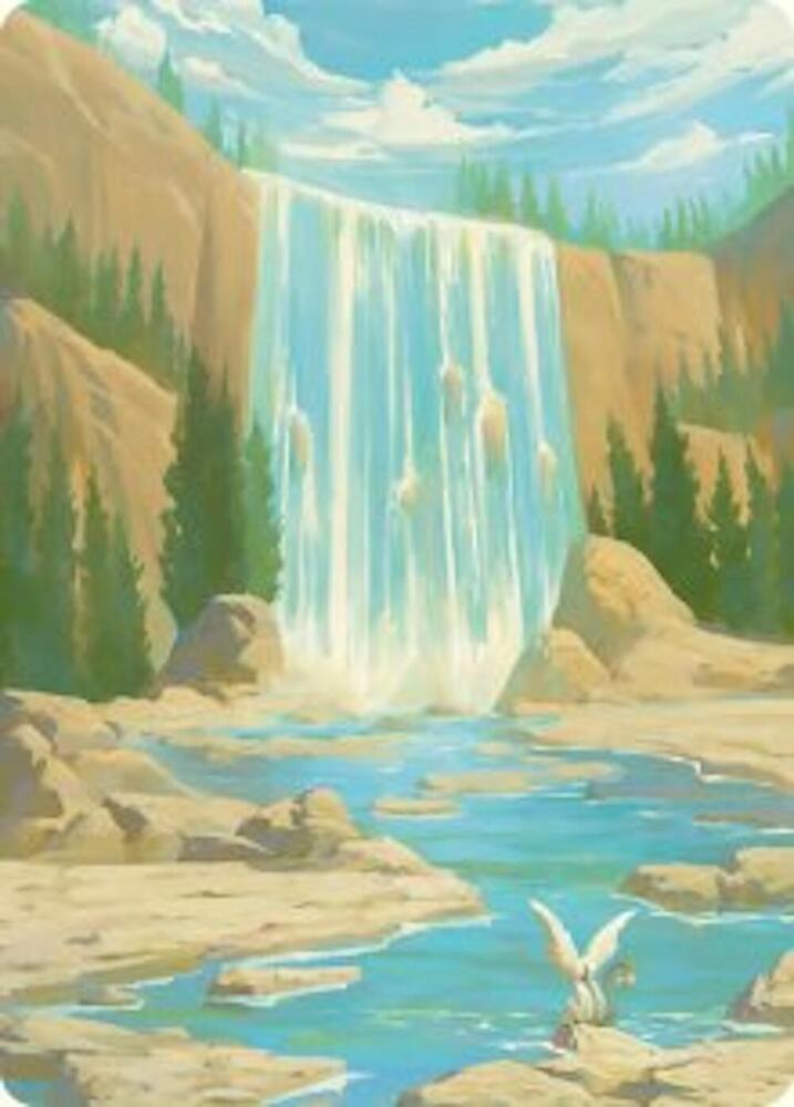 Island Art Card 51 (Art Series: Avatar: The Last Airbender) 