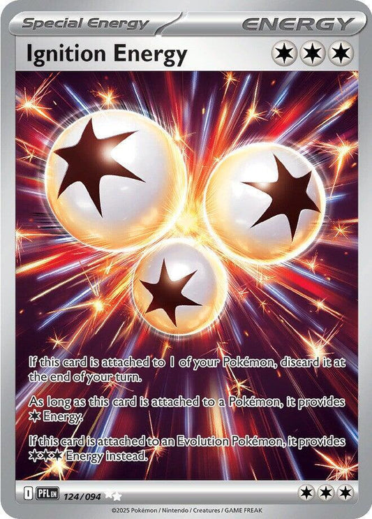 Ignition Energy 124/094 (ME02: Phantasmal Flames)  - Holofoil