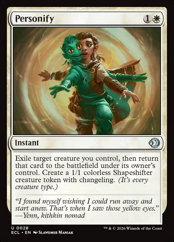 Personify 28/273 (Lorwyn Eclipsed) 