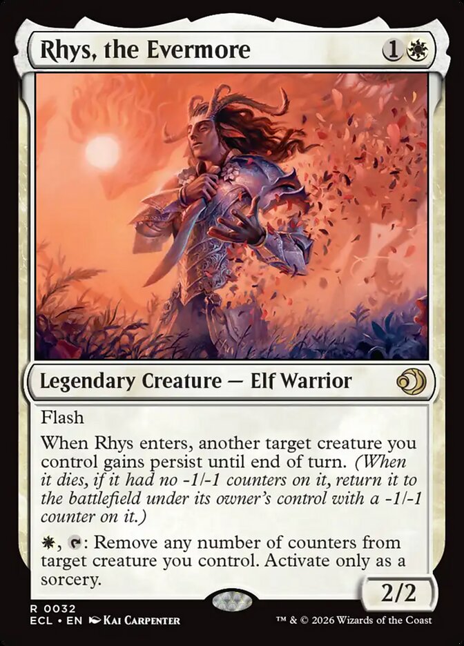 Rhys, the Evermore 32/273 (Lorwyn Eclipsed) 