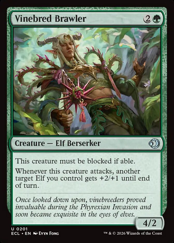 Vinebred Brawler 201/273 (Lorwyn Eclipsed) 