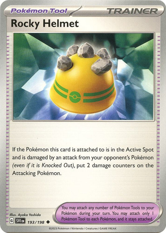 Rocky Helmet 193/198 (SV01: Scarlet & Violet Base Set) 