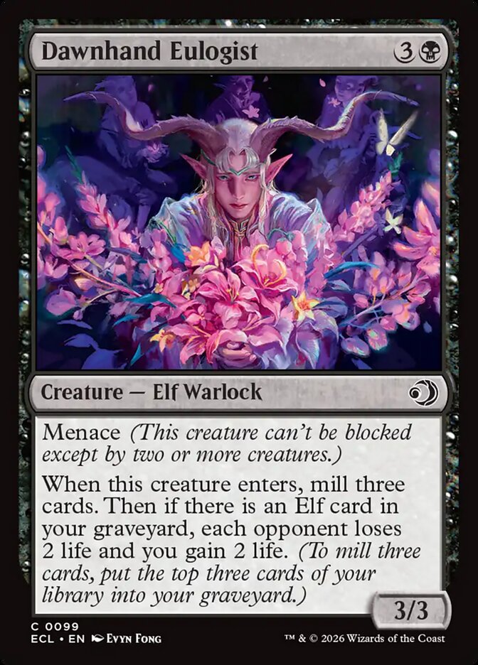 Dawnhand Eulogist 99/273 (Lorwyn Eclipsed) 
