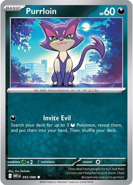 Purrloin 055/086 (SV: White Flare) 