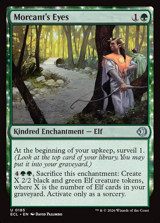 Morcant's Eyes 185/273 (Lorwyn Eclipsed)  - Foil