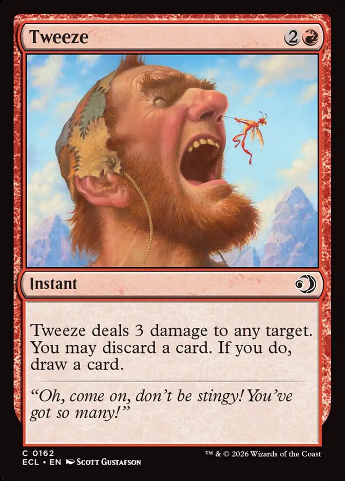 Tweeze 162/273 (Lorwyn Eclipsed)  - Foil