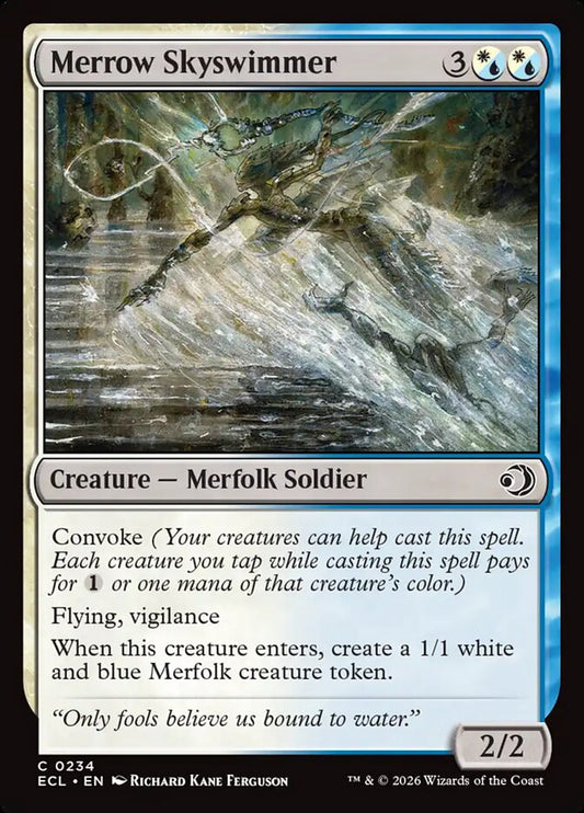 Merrow Skyswimmer 234 (Lorwyn Eclipsed)  - Foil