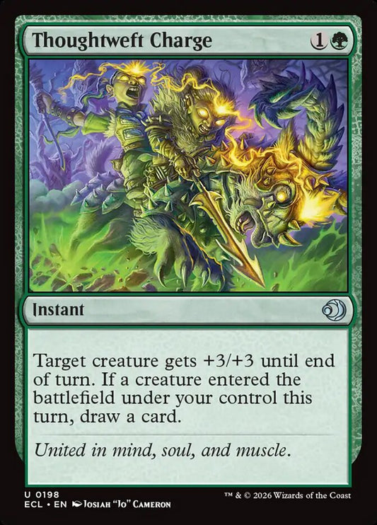 Thoughtweft Charge 198 (Lorwyn Eclipsed) 