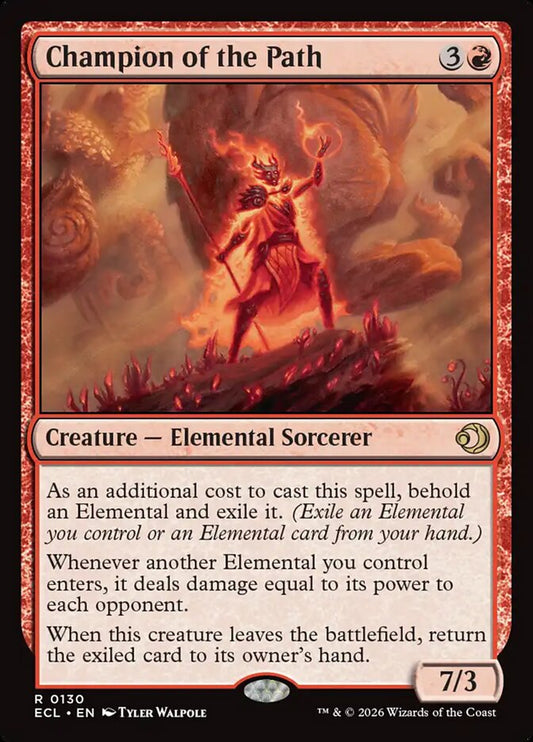 Champion of the Path 130 (Lorwyn Eclipsed)  - Foil