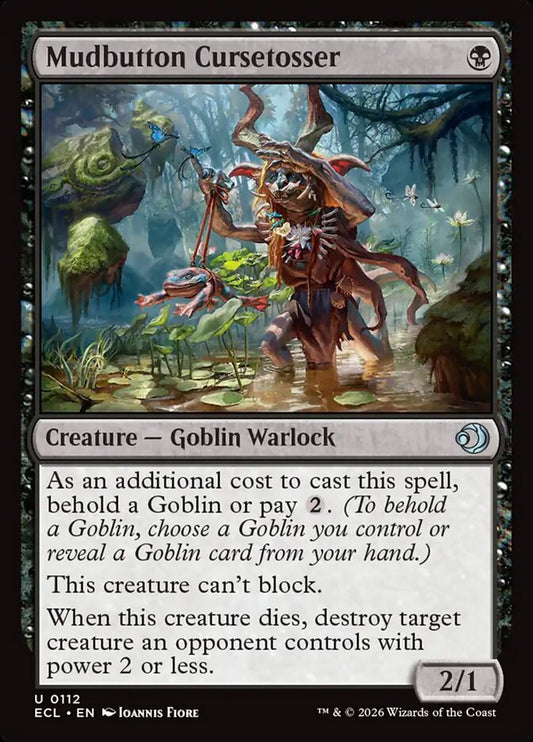 Mudbutton Cursetosser 112/273 (Lorwyn Eclipsed)  - Foil