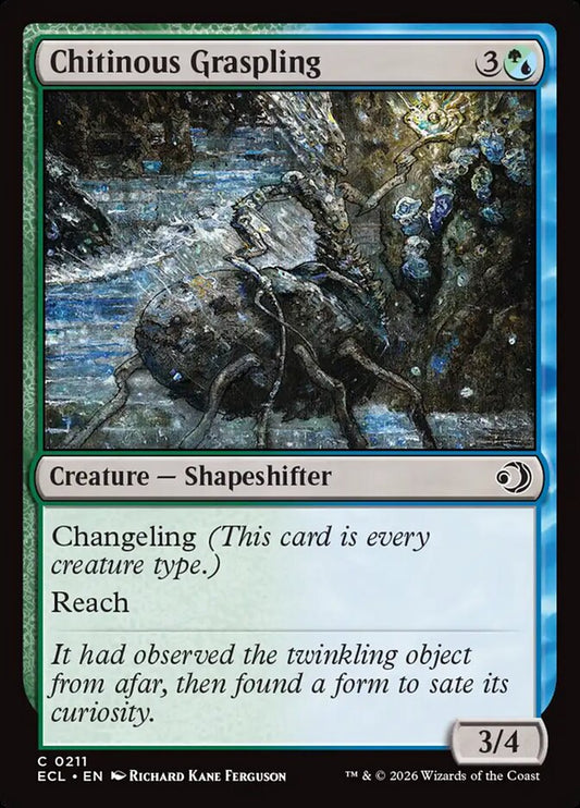 Chitinous Graspling 211/273 (Lorwyn Eclipsed)  - Foil