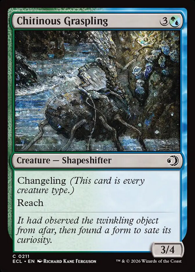 Chitinous Graspling 211 (Lorwyn Eclipsed)  - Foil