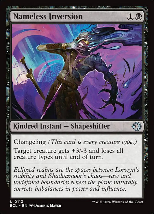 Nameless Inversion 113/273 (Lorwyn Eclipsed) 