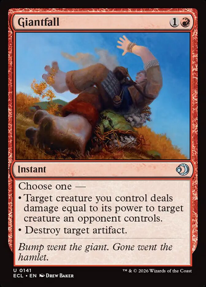 Giantfall 141 (Lorwyn Eclipsed) 