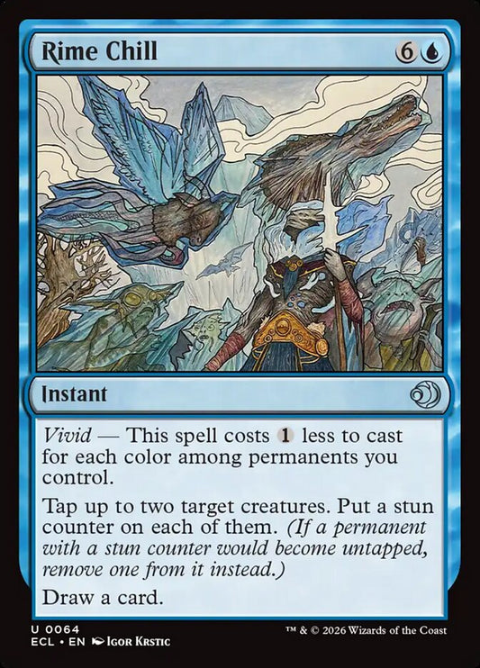 Rime Chill 64/273 (Lorwyn Eclipsed) 