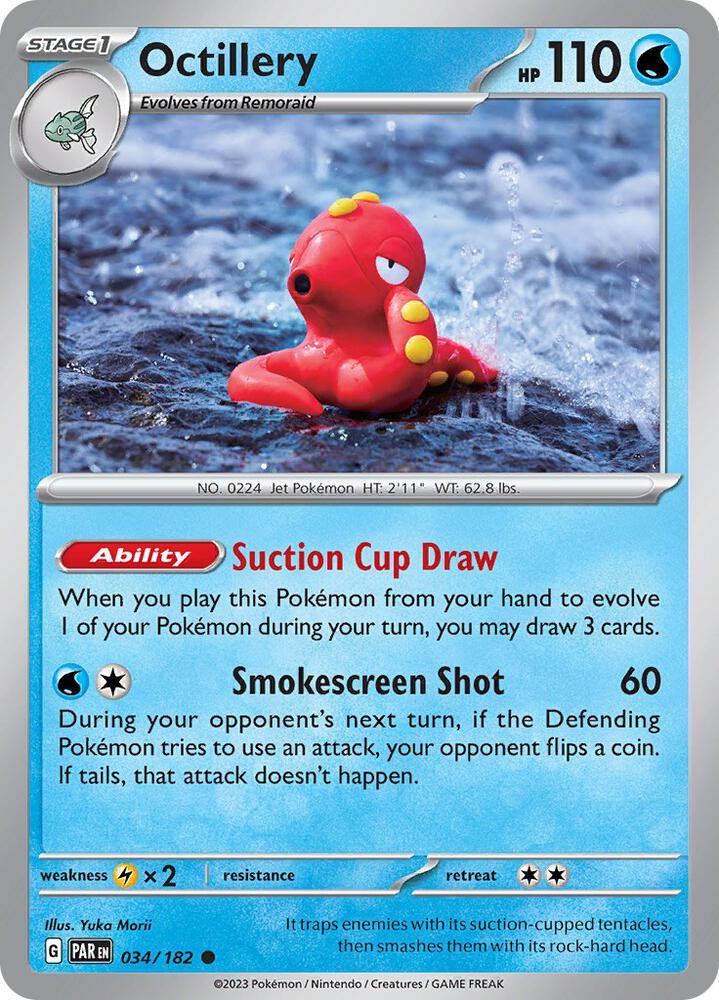 Octillery 034/182 (SV04: Paradox Rift) 