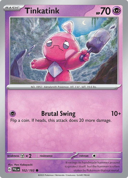 Tinkatink 102/193 (SV02: Paldea Evolved) 