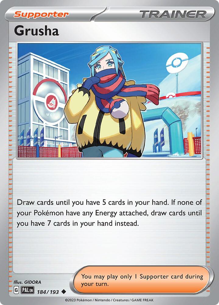 Grusha 184/193 (SV02: Paldea Evolved) 
