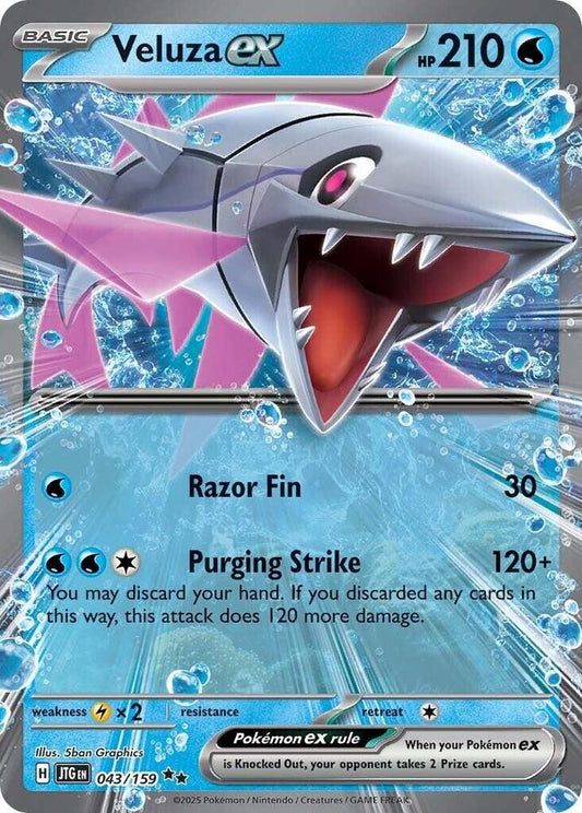 Veluza ex 043/159 (SV09: Journey Together)  - Holofoil