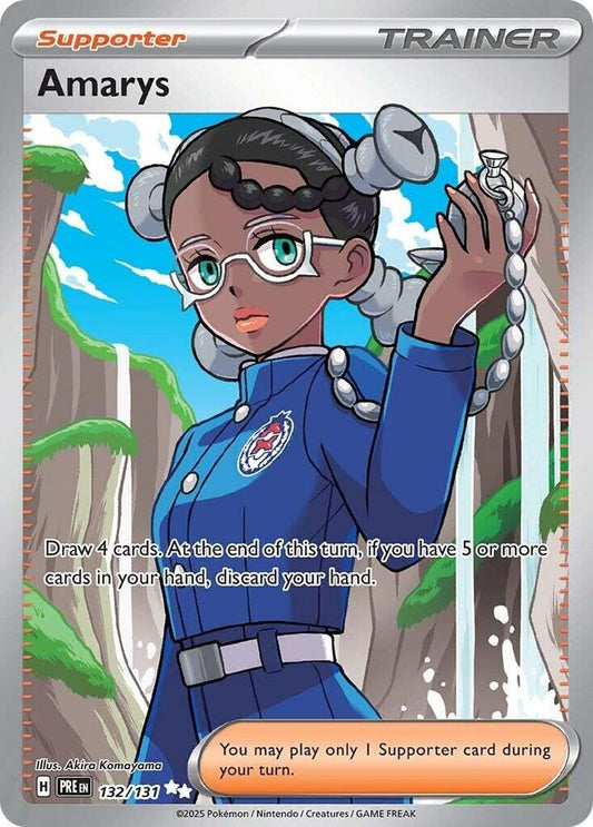 Amarys 132/131 (SV: Prismatic Evolutions)  - Holofoil
