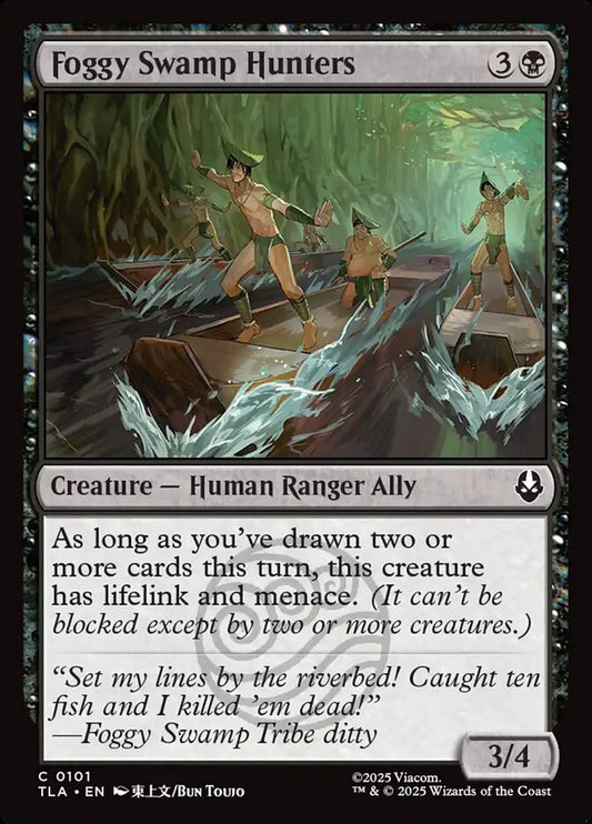 Foggy Swamp Hunters 101/286 (Avatar: The Last Airbender) 
