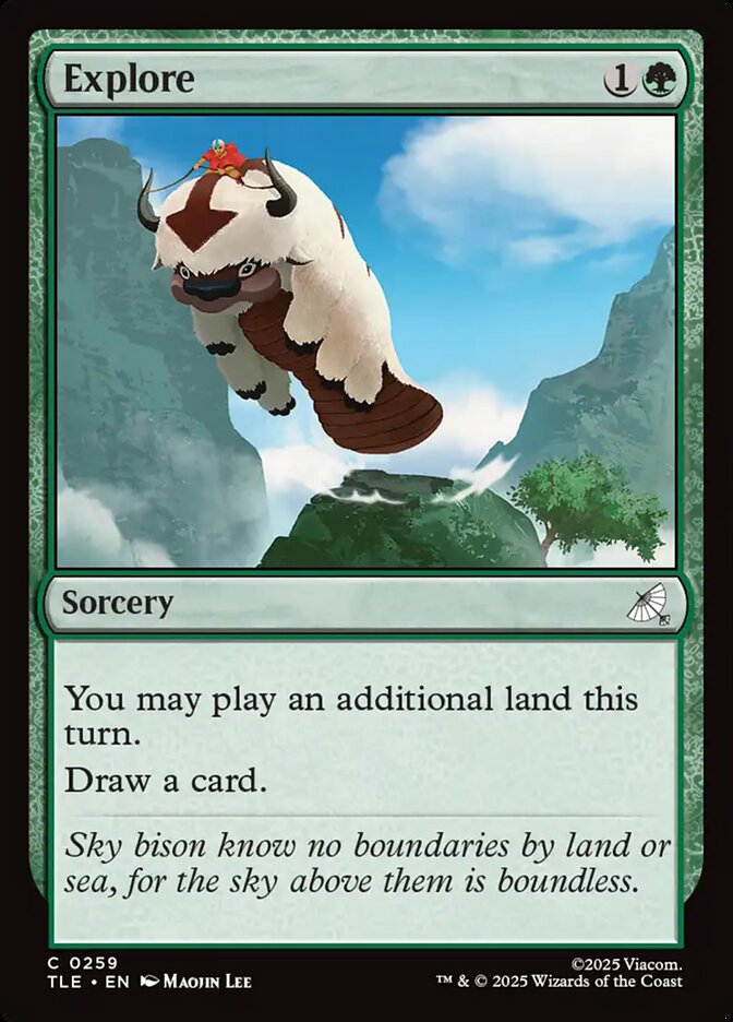 Explore 259/317 (Avatar: The Last Airbender: Eternal-Legal)  - Foil