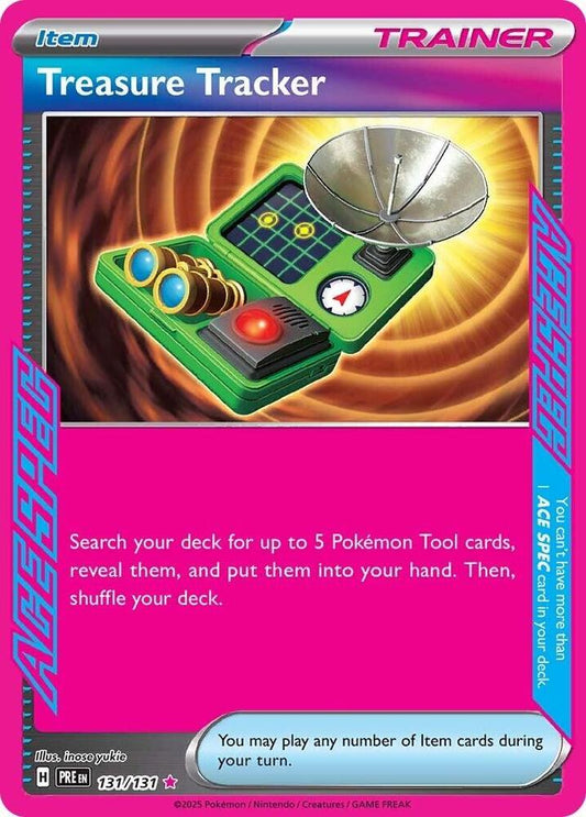 Treasure Tracker 131/131 (SV: Prismatic Evolutions)  - Holofoil