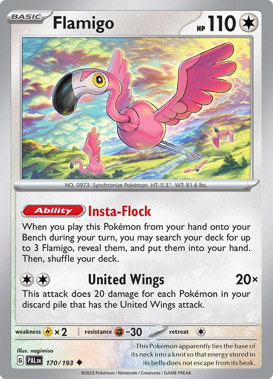 Flamigo 170/193 (SV02: Paldea Evolved) 
