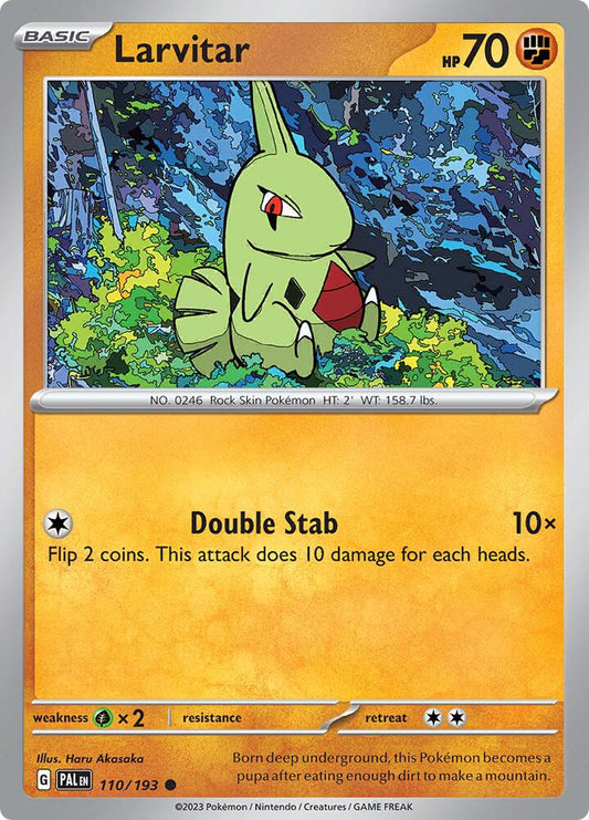 Larvitar 110/193 (SV02: Paldea Evolved) 