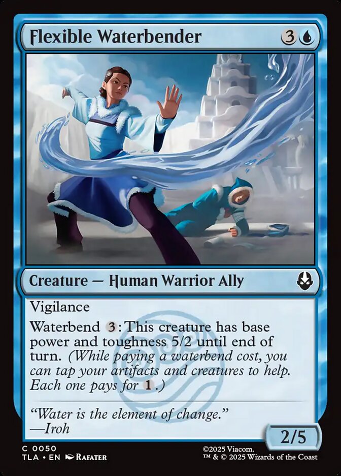 Flexible Waterbender 50/286 (Avatar: The Last Airbender)  - Foil