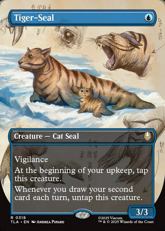 Tiger-Seal  318/286 (Avatar: The Last Airbender)  - Borderless