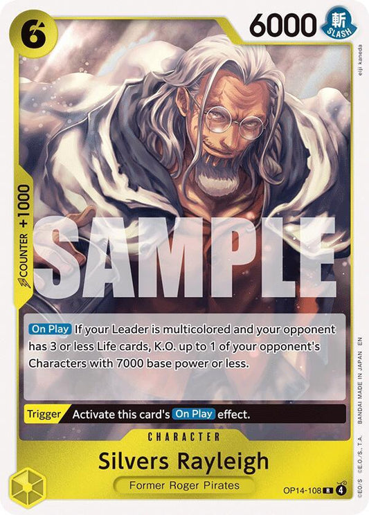 Silvers Rayleigh OP14-108 (The Azure Sea's Seven)  - Foil