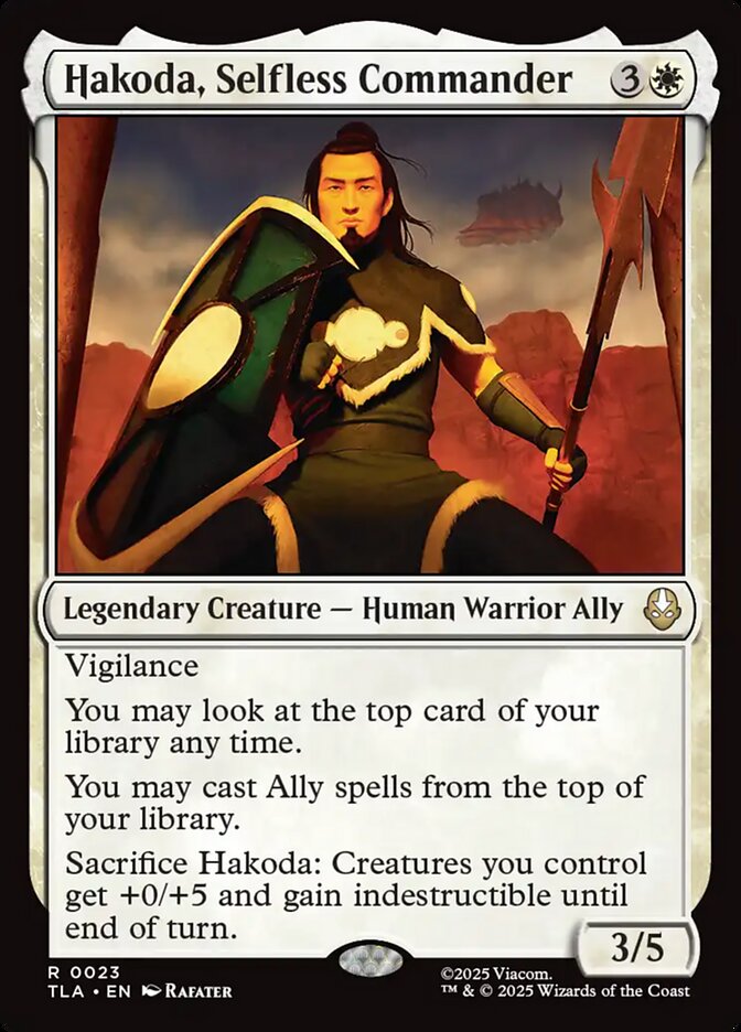 Hakoda, Selfless Commander 23 (Avatar: The Last Airbender) 