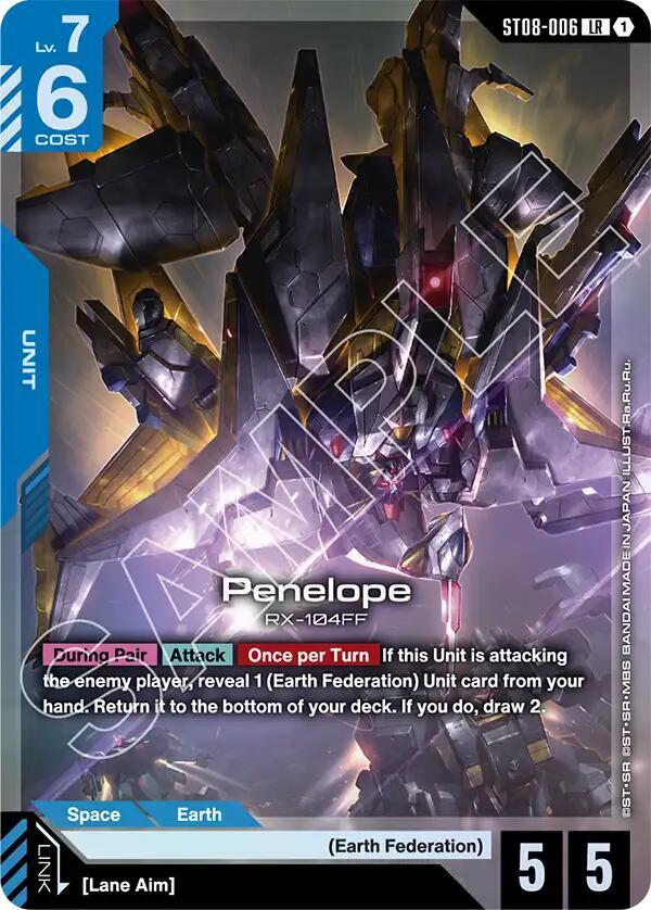 Penelope ST08-006 (Starter Deck 08: Flash of Radiance)  - Holofoil