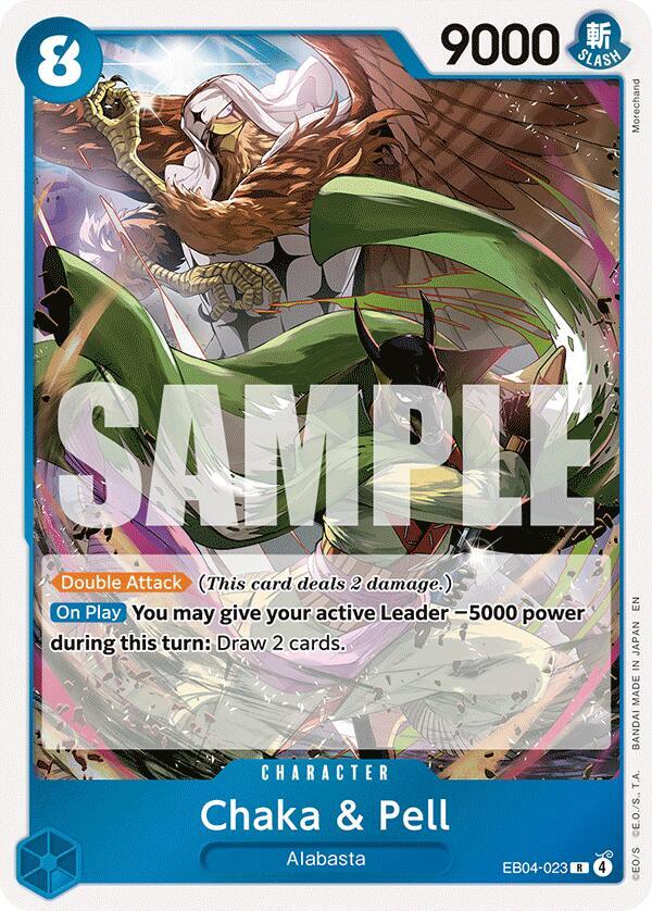Chaka & Pell EB04-023 (The Azure Sea's Seven)  - Foil