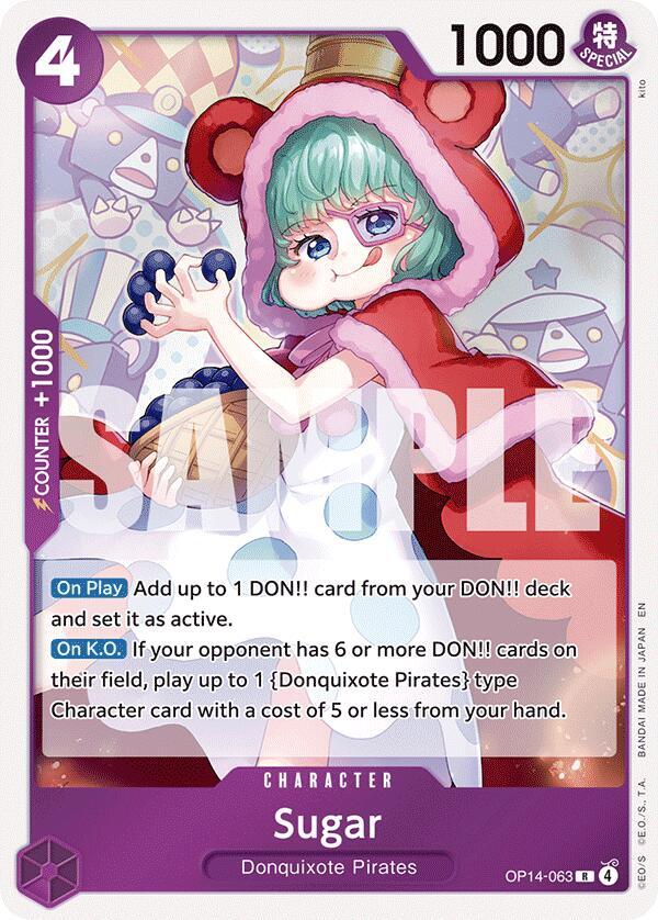 Sugar OP14-063 (The Azure Sea's Seven) 