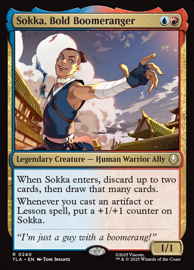 Sokka Bold Boomeranger 240 (Avatar: The Last Airbender) 