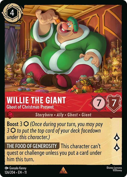 Willie the Giant Ghost of Christmas Present 126/204 (Winterspell) 