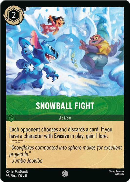 Snowball Fight 95/204 (Winterspell)  - Cold Foil