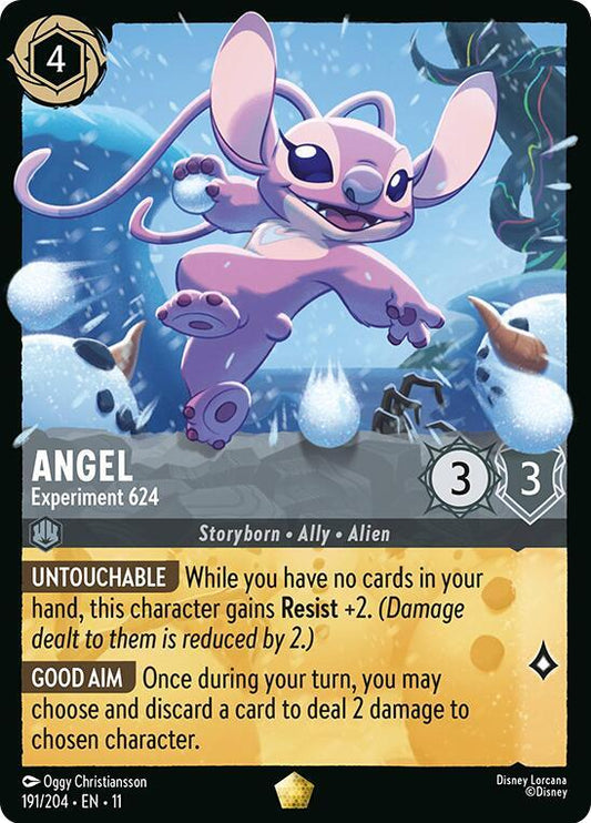 Angel, Experiment 624 191/204 (Winterspell)  - Cold Foil