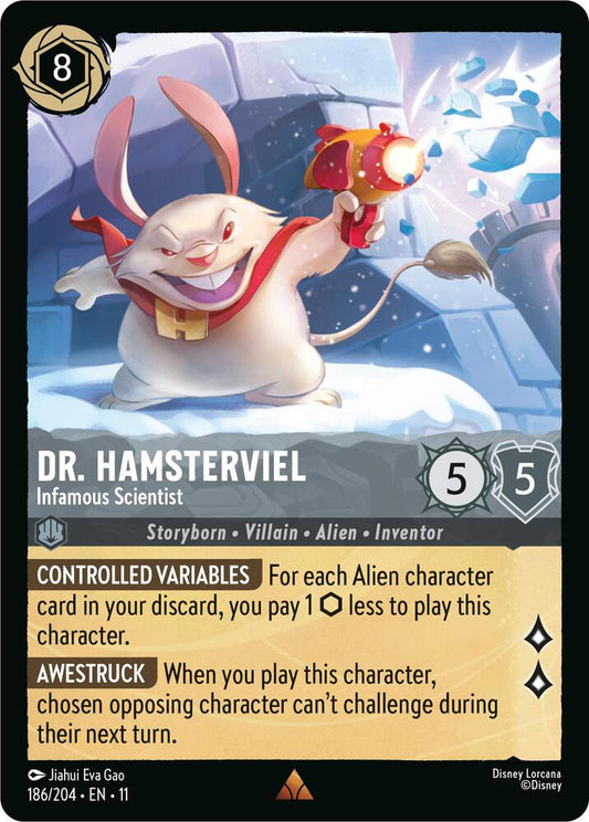 Dr Hamsterviel Infamous Scientist 186/204 (Winterspell) 