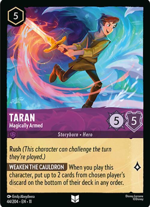 Taran, Magically Armed 44/204 (Winterspell) 