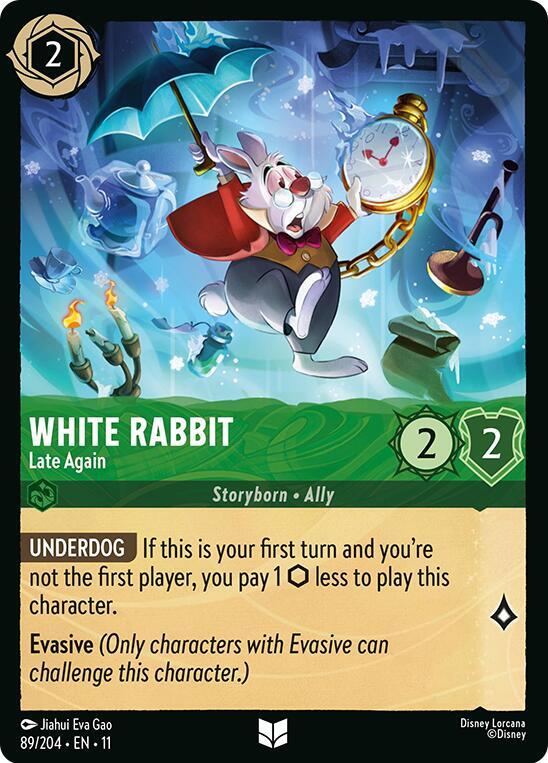 White Rabbit Late Again 89/204 (Winterspell) 