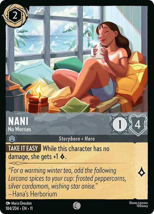 Nani No Worries 184/204 (Winterspell)  - Cold Foil
