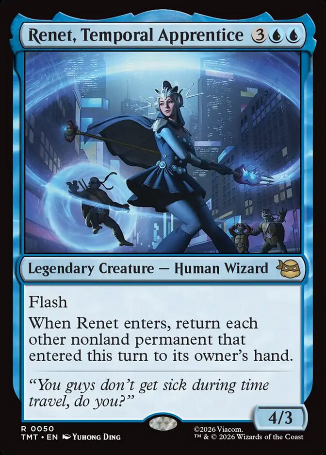 Renet, Temporal Apprentice 50/190 (Teenage Mutant Ninja Turtles) 